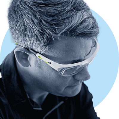 Premium prescription safety glasses, manufactured in the UK by MCR Safety