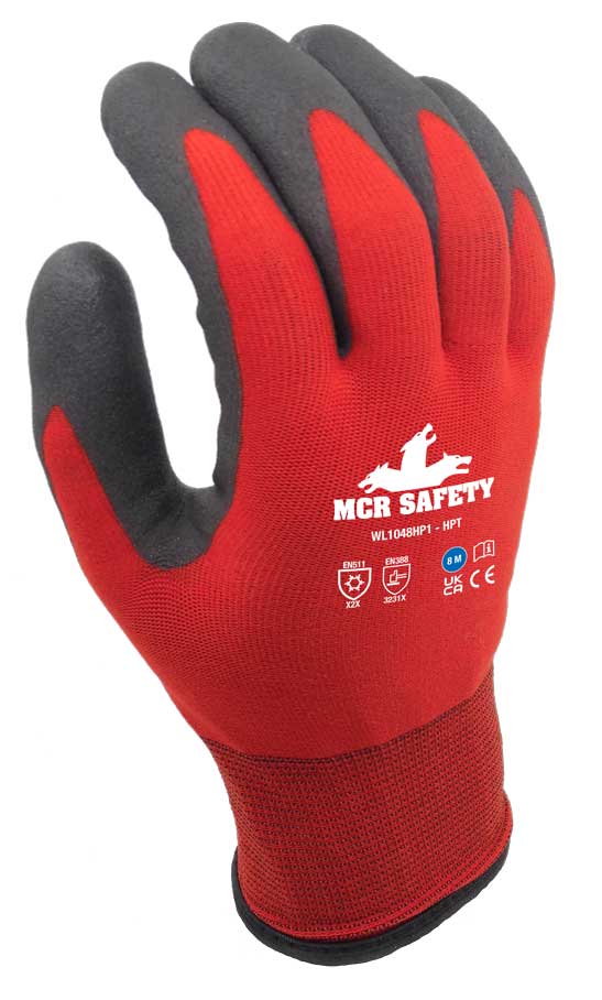 Winter lined safety glove for working in cold environments | WL1048