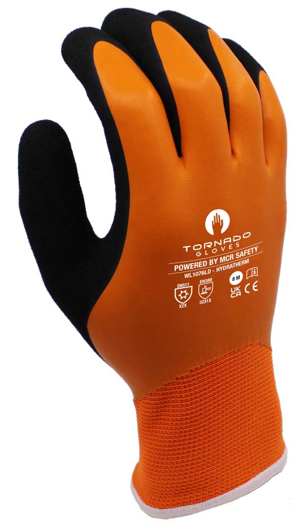 Hydratherm double dipped fully Coated Winter Work Glove