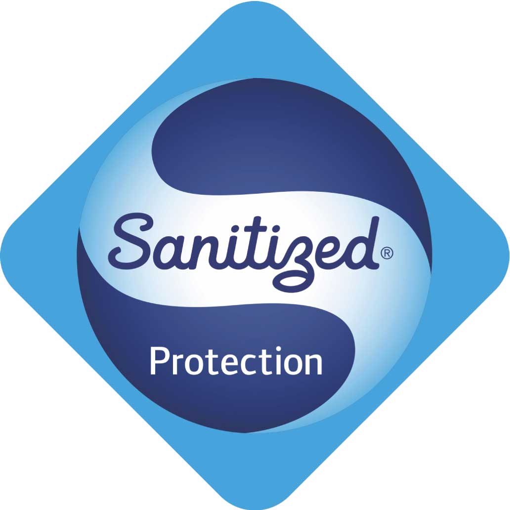 Sanitised to prevent hand odour and promote hand hygiene