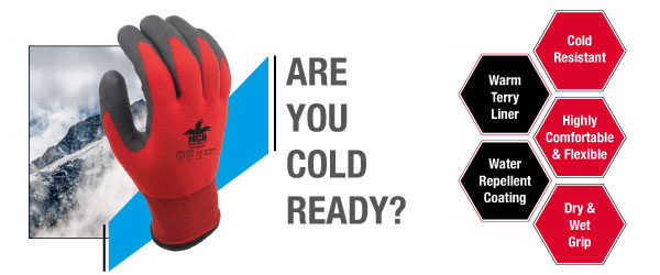 Winter lined safety gloves to protect your hands from cold environments