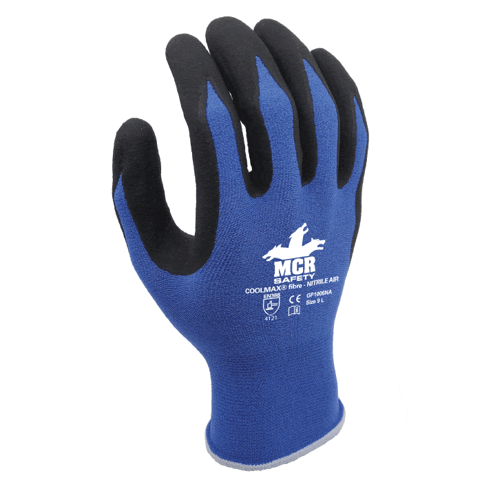 GP1006NA - Fibre COOLMAX avec mousse nitrile respirante